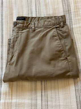 Banana Republic Khaki Straight-Fit Chino Pants